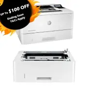 HP LaserJet Pro M404dw A4 Mono Laser Network Printer+550Sheet Tray Bundle W1A56A