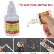 20mlStainless Steel Flux Soldering Paste Steel Liquid Solder Tool 2025