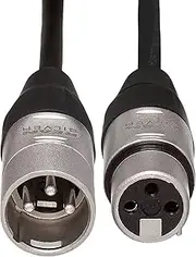 Hosa Rean XLR3F to XLR3M Pro Balanced Interconnect, 10 Feet