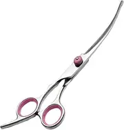Dog Hair Scissors for Grooming - Stainless Steel Dog Trimmer Trimming Hair Scissors,Safety Pet Tool with Round Tips Professional Grooming Shears for Puppy & Cat