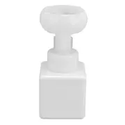 250ml Foam Pump Bottle Portable Refillable Reusable FlowerShaped Liquid Soap Dispenser(White )