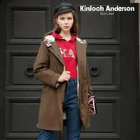 在飛比找momo購物網優惠-【Kinloch Anderson】金安德森女裝 連帽抽繩鋪