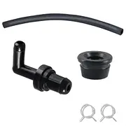 PCV Valve 90° & Grommet & Hose Kit Compatible with Honda Accord Odyssey Civic Prelude Acura Lexus Isuzu Replace# 17130-PK1-003 17139-PK1-000 17130-PM6-003 95005-75003-10M