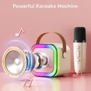 Karaoke machine with Bluetooth and wireless microphone Long Playback Time