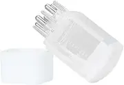 Hair Oil Dropper and Applicator Brush | Pump Dispenser for Growth Serums | Scalp Massage Comb | Portable Liquid Oil Dispenser