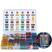 300pcs 5/7/10/15/20/25/30A Fuse Car Blade Fuse Assortment Assorted Kit Mini Small Size Blade Set Auto Truck Automotive F
