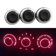 Panel Turning Switch Knob Buttons For Mazda 6 06-15 3Pcs Heater A/C Control Knob (for: Mazda)