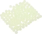 GANAZONO 200pcs Luminous Fishing Beads Glow in Dark Round Beads for Fly Tying Fishing Tackle