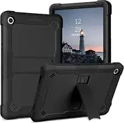 [GaoBao] for Samsung Galaxy Tab A9+ Case 11 inch (2023)(SM-X210/X216/X218), Samsung Galaxy Tab A9+ Case for Kids, Full Body Protective Shockproof Tablet Case Cover with Adjustable Kickstand, Black