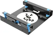 Angoily Silicone Shockproof HDD Mounting Bracket 3.5 Inch Hard Drive Adapter for Internal Drive Converter