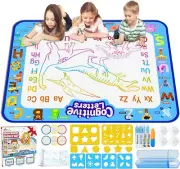Aqua Water Doodle Mat 40x32Inch Extra Large Magic Drawing Doodling Colouring Mat