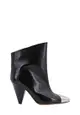 Leather ankle boots - ISABEL MARANT - Black