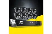 UL-tech CCTV Security System 8CH DVR 8 Cameras 2TB Hard Drive