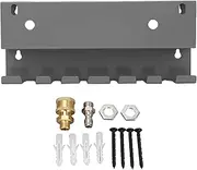 Pressure Washer Gun Holder, Alloy Steel Foam Cannon Holder, Pressure Washer Nozzle Tip and Wand Extension Storage Rack, Car Wash Accessories Organizer, 1/4in Connector