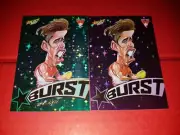 2017 SELECT FOOTY STARS PURPLE & GREEN STARBURST CARDS SYDNEY SWANS JAKE LLOYD