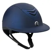 38ER X Large One K Avance Wide Brim Horse Riding Helmet Navy Matte