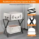 2 Tier Folding Shoe Rack Bamboo Shelf Stand Storage Organizer Cabinet Rack Stand