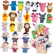 Set,Soft Plush Finger Puppet Toys for Kids,Storytime 24 Pcs Finger Puppet