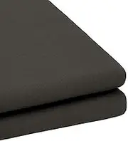 Bambury Wide Elastic - 40cm Deep - White - XL Single TRUFit Fitted Sheet, Extra Long Single, Charcoal