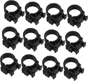 12pcs Electric Bike Headlight Bracket: Scooter Headlight Instrument Panel Mounting Clips - Retainer Holder For Night Riding Safety