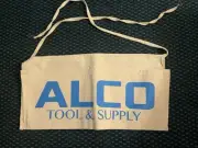ALCO Tool Supply Cloth Nail Apron (New) old stock) Qty-1 Free Same Day Shipping!