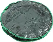 Cabilock 1Pc Wreath Storage Bag with Clear Window Holiday Decor Container for Christmas Wreaths Design present Packing