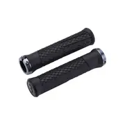 Bbb-Cycling Python Grips 142Mm Red/Lockring Black - Red Size 142mm