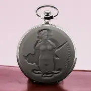 Pocket Watch Liebesgöttin Aphrodite Cyprus Russian Analog Watch Molnija 3602