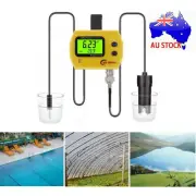 Digital PH/TEMP Meter Tester Aquarium Pool Hydroponic Water Quality Monitor AU