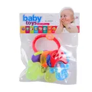 Baby Teether Keys Ice Gel Teething Ring Toys Soothing Toddler Bite Cool BPA Free