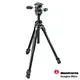 【Manfrotto】曼富圖 290系列套組 豪華三節腳架+三向雲台套組 MK290DUA3-3W 公司貨