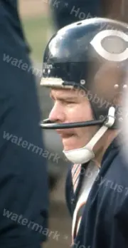 CHICAGO BEARS Bill Wade 1960's NFL Football Original 35mm Photo Slide