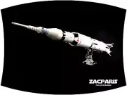 DISPLAY STAND for Star Wars Lego 21309 NASA Apollo Saturn V ,Angled & Horizontal