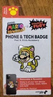 Marketing Instincts - Super Mario 3D World Phone & Tech Badge Mario Catsuit
