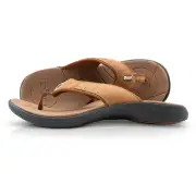 Neat Zori Cognac/Black Orthotic Sandals/Thongs Water Resistant & Comfortable (AUS), 10