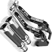 FZ 8 2011 2012 2013 2014 2015 2016 2017 Motorcycle Adjustable Brake Clutch Levers Handbar Hand Grips for Y&amaha FZ8 2010-2018