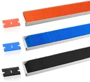 300 PCS Double Edged Plastic Blades, Spare Refills Blades for Glue Decal Scraper