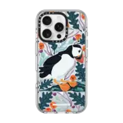 iPhone 16 Pro Clear Case MagSafe Compatible Puffin