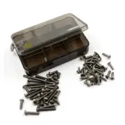 Yeah Racing Titanium Screw Assorted Set w/Box For Tamiya 1/10 Super Astute 2018