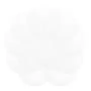 100pcs Clear Plastic Badge Button Film Diy Button Maker Transparent Protective