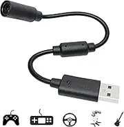 Replacement USB Breakaway Cable for Logitech G920 Driving Force Xbox, Fast Data Transmission, Built-in Anti-Interference Ring (1 Pack)