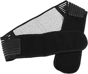 Self-Heating Back Support Belt Magnetic Therapy for Waist Support Size S Black