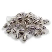 Purple Cylinder Shaped Grape Mint Candy Twists - 2 lbs.