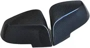 F30 F31 F34 F80 F32 F36 F82 F83 F20 F21 F22 E84 Carbon Fiber Replacement Side Door Mirror Cover Compatible With BMW 2012+ 1 2 3 4 X Series