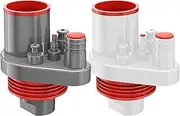 Flexible Sink Drain Pipe, Sewer Adapter Fitting, Bendable Water Outlet Connector, 3.94x4.33 Inches Compact Plumbing Tube, Kitchen, Laundry Rooms, Bathroom, Shower, Installations