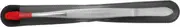 HYTROVE Stainless Steel Long Tweezers with Rubber Tip for Crafts Ergonomic Design Durable Non Marring Collector Tool for Jewelry Stamps Coins Industrial Lab Use