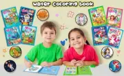 Super Easy Reusable Kids Dinosaur Magic Water Coloring Book WATCH VIDEO