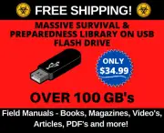 MASSIVE Over 100 Gigabytes USB Survival & Preparedness Collection Library SHTF