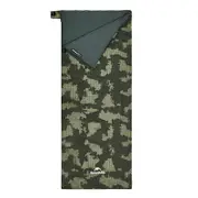Camouflage Ultralight Waterproof Sleeping Bag Splicable 3-Season Green