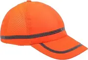 [DOITOOL] Reflective Safety Helmet Brim Hard Hat Adjustable Crazy Hat Day Red Cap Safety Hard Hat Trucker Hats Funny Hat Clip Caps for Men Hard Hat Light UV Outdoor Plastic Yellow